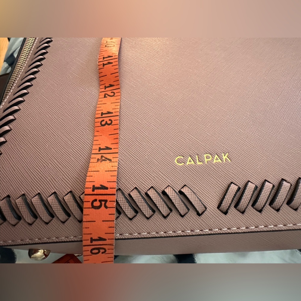 Calpak Kaya 15 inch Mauve Laptop Backpack - Picture 8 of 12